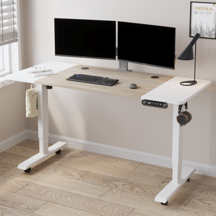 iTocesk Height Adjustable Standing Desk & Reviews Wayfair